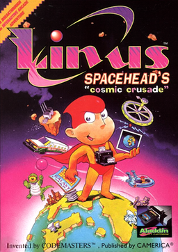 Linus Spacehead's Cosmic Crusade (USA) (En,Fr,De,Es) (Unl) box art